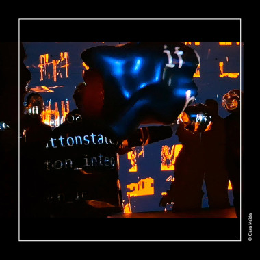 Clara-Maida Ton-Pendelautomat Installation-audiovisuelle-et-robotique AdK-Berlin 2